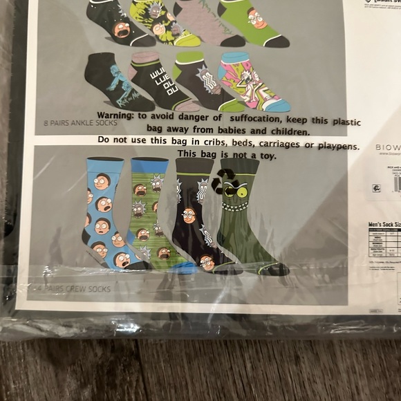 Rick and Morty 12 days of socks - Picture 3 of 3